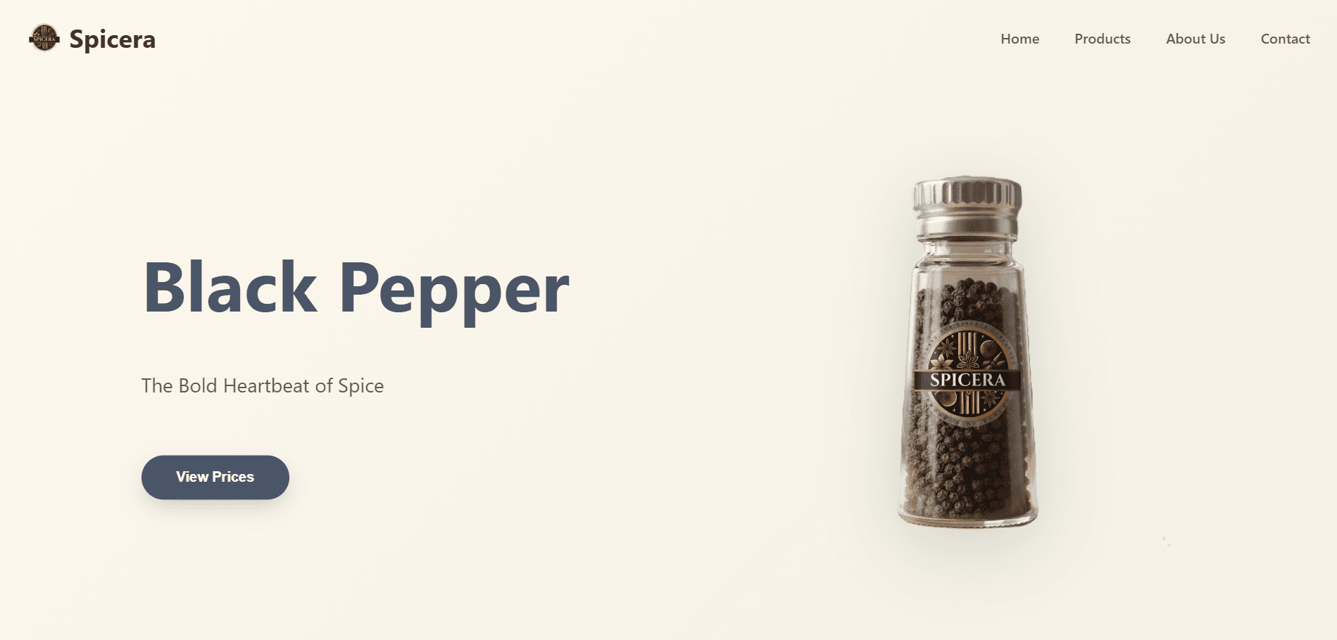 Spicera.store - E-Commerce Website